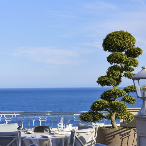 Hôtel Hermitage - Yannick Alléno à l'Hôtel Hermitage - Terrasse